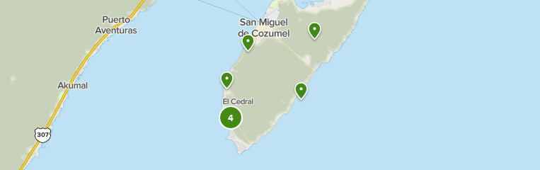 Las mejores rutas para pasear en Isla Cozumel en 2023 | AllTrails
