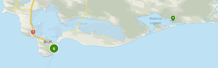 Bluff New Zealand Map Best 10 Walking Trails In Bluff | Alltrails