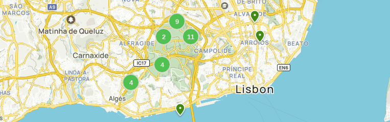 Resultado de imagem para mapa dos distritos mais perto de lisboa