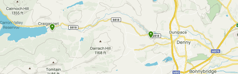 Carron valley sales mtb trails