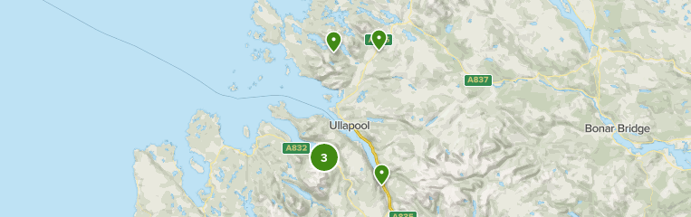 Map Of Ullapool Area Best 10 Lake Trails In Ullapool | Alltrails