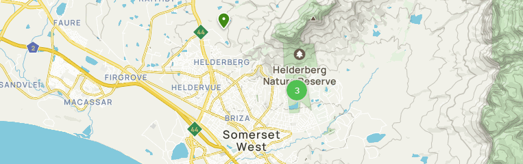Somerset West Map