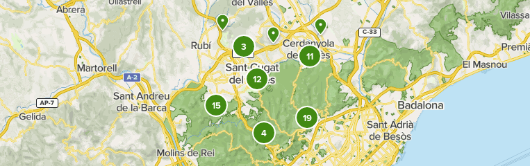 ¿Cómo llegar a Sant Cugat en Sant Cugat Del Vallès en Autobús, Tren o Metro?