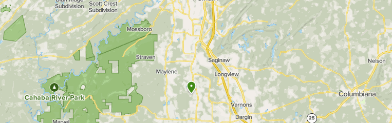 Maylene Alabama Map