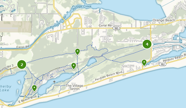 Map Of Alabama Beaches Best Paved Trails near Orange Beach, Alabama | AllTrails