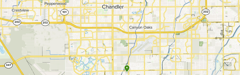 Chandler Zip Code Area Map