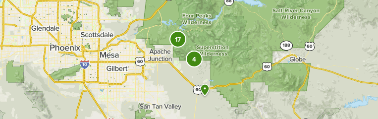 Gold Canyon Az Map Best 10 Walking Trails In Gold Canyon | Alltrails