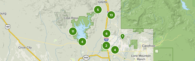 New River Arizona Map Best 10 Views Trails In New River | Alltrails