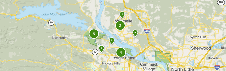 Best Walking Trails in Maumelle | AllTrails