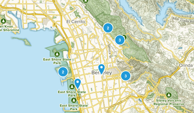 Berkeley California Kid Friendly Map Berkeley California Kid Friendly Map