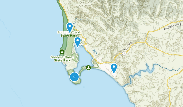 Bodega Bay Trail Map