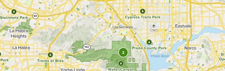 Printable Map Of Chino Hills Trails