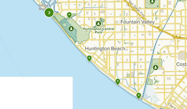 Huntington Beach California Map Best Beach Trails near Huntington Beach, California | AllTrails