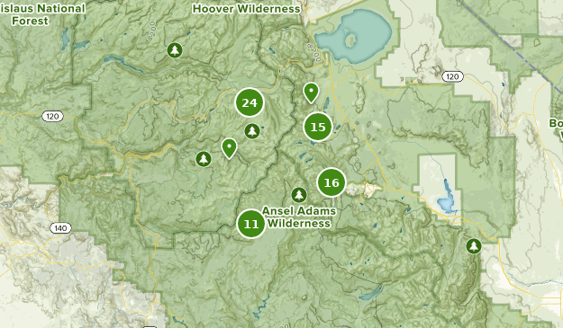 June Lake Campground Map