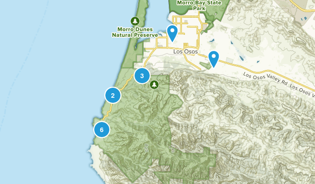 Los Osos California Kid Friendly Map Los Osos California Kid Friendly Map