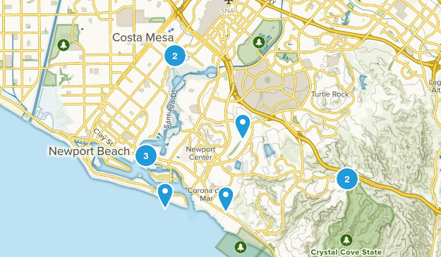 Best Kid Friendly Trails Near Newport Beach California Alltrails Newport Beach California Kid Friendly Map