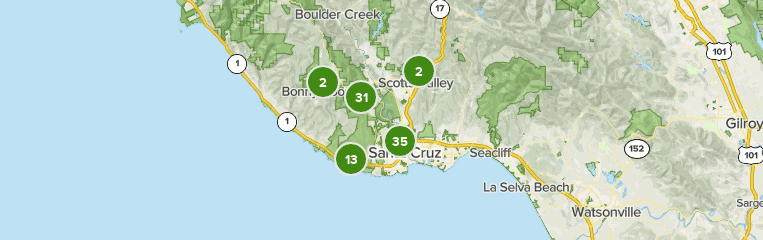 Los 10 mejores senderos por bosque en Santa Cruz AllTrails