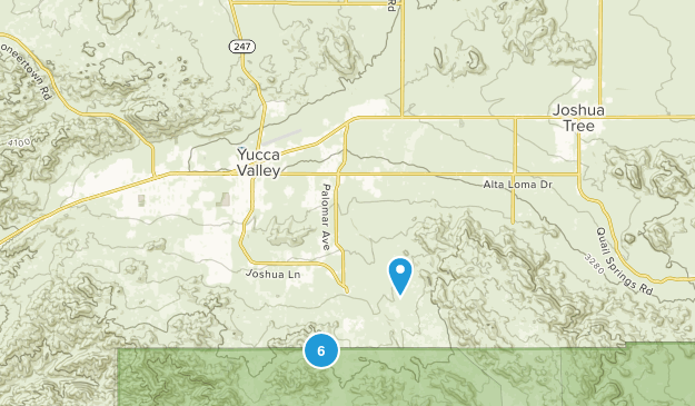 Yucca Valley California Horseback Riding Map Yucca Valley California Horseback Riding Map