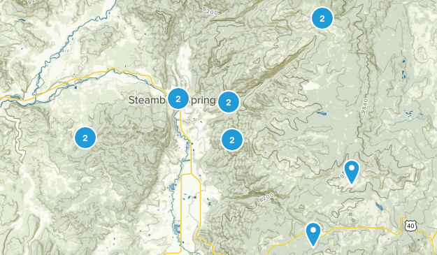 Best Wild Flowers Trails Near Steamboat Springs Colorado Alltrails Steamboat Springs Colorado Wild Flowers Map