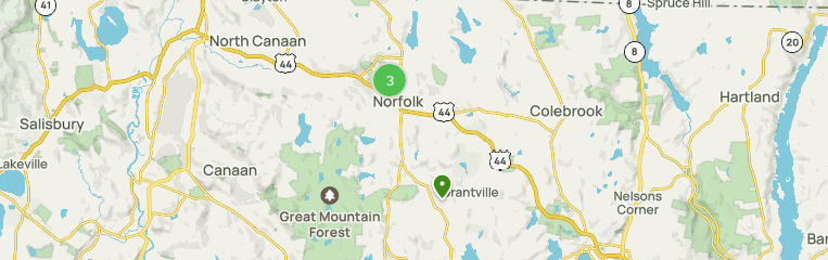 norfolk ct map