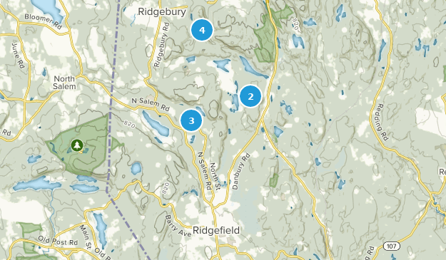 Best Trail Running Trails Near Ridgefield, Connecticut 