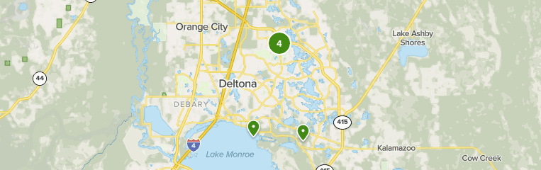 Map Of Deltona Florida Best 10 Walking Trails In Deltona | Alltrails