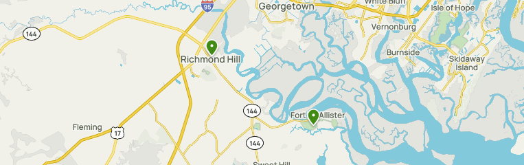 Richmond Hill GA Map