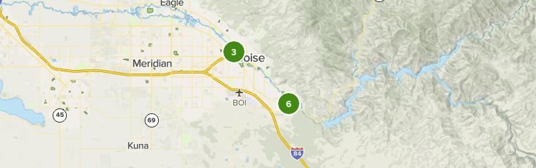 Boise Bike Trails Map Best 10 Road Biking Trails In Boise | Alltrails