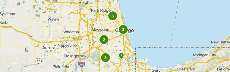 Chicago River Trail Map Best 10 River Trails In Chicago | Alltrails