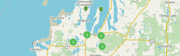 Traverse City Vasa Trail Map