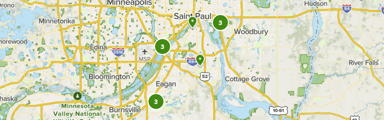 awesome Map of Minneapolis/St. Paul