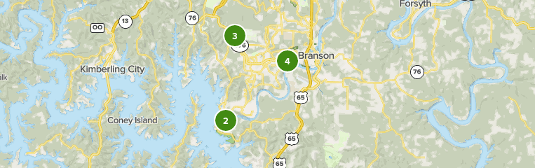 Branson Hiking Trails Map Best 10 Wildlife Trails In Branson | Alltrails