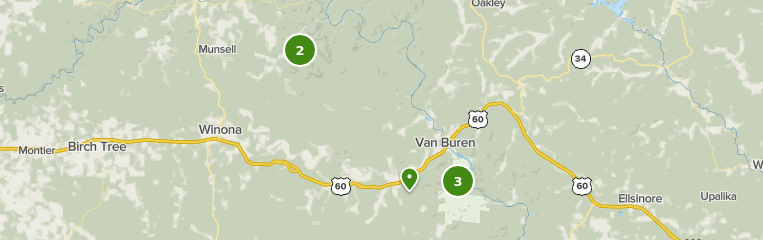 Van Buren Mo Map Best 10 Bird Watching Trails In Van Buren | Alltrails