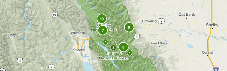 Flathead National Forest Map Best 10 Forest Trails In Essex | Alltrails