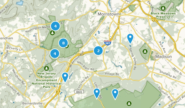 Historic Walks: 5 Scenic Hiking Trails in Morristown – New Jersey Historic Walks: 5 Scenic Hiking Trails in Morristown – New Jersey