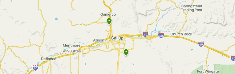 gallup new mexico to weatherford oklahoma