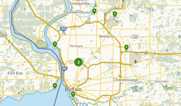 buffalo bike trail map