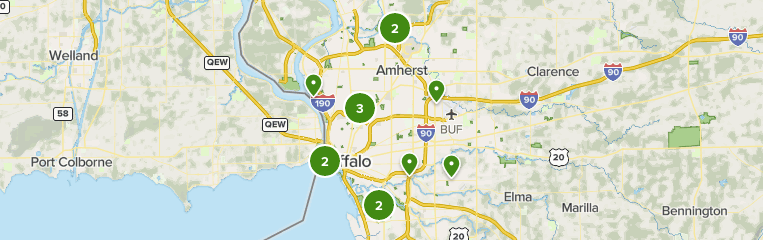 buffalo bike trail map