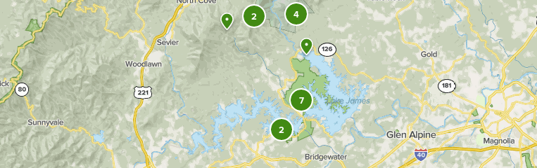 Nebo North Carolina Map Best 10 Views Trails In Nebo | Alltrails