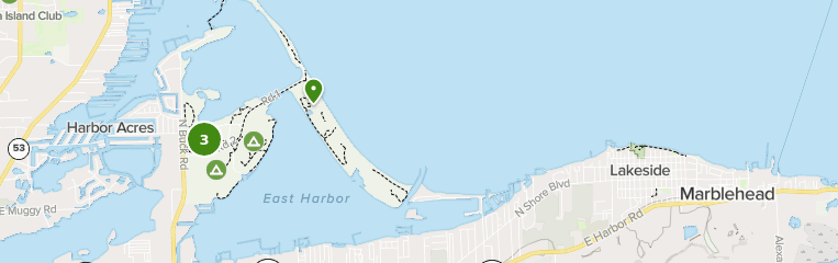 Map Of Marblehead Ohio Best 10 Bird Watching Trails In Lakeside Marblehead | Alltrails