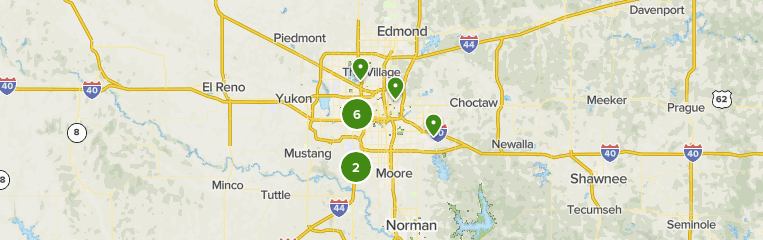 Okc Bike Trails Map Best 10 Road Biking Trails In Oklahoma City | Alltrails