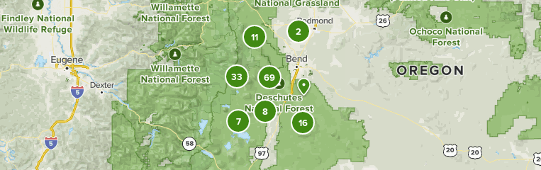 La Pine Oregon Map Best Forest Trails In La Pine | Alltrails