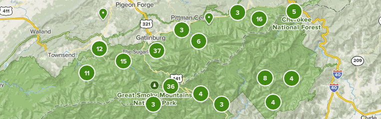 Directions To Gatlinburg Tennessee From My Location Best 10 Forest Trails In Gatlinburg Alltrails