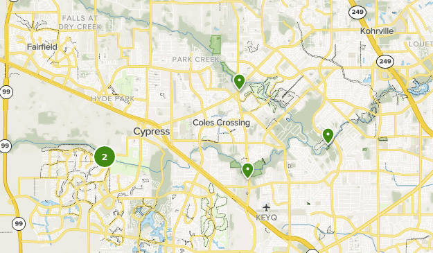 Map Of Cypress Texas Best Running Trails near Cypress, Texas | AllTrails