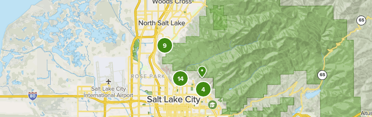 North Salt Lake Map Best 10 Views Trails In North Salt Lake | Alltrails