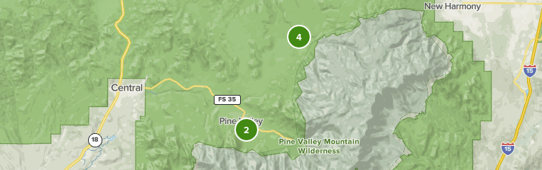 Pine Valley Utah Map Best 10 Backpacking Trails In Pine Valley | Alltrails