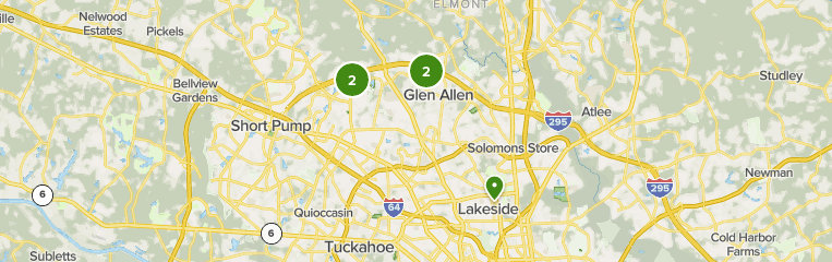 Glen Allen Virginia Map Best 10 Views Trails In Glen Allen | Alltrails