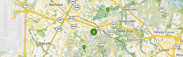 Reston Paths Map