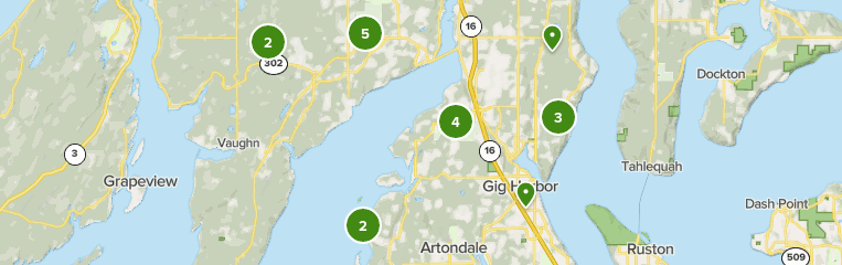 Gig Harbor Washington Map Best 10 Forest Trails In Gig Harbor | Alltrails