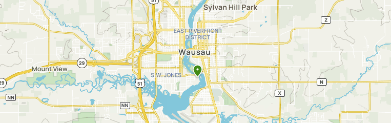 Wausau WI Map